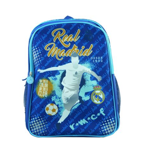 ست 12 در 1 کوله پشتی 40 سانتی Real Madrid مدل Rainbow Max - Backpack - Promotion Items 12 in 1 - Real Madrid _کیف مدرسه